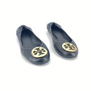 Tory Burch Minnie Travel Ballet Flat Black 9M